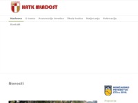 Frontpage screenshot for site: HATK Mladost Akademičar (http://hatk-mladost-akademicar.hr)