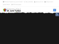 Frontpage screenshot for site: OŠ dr. Jure Turića, Gospić (http://os-gospic.hr)