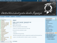 Frontpage screenshot for site: Obrtničko-industrijska škola Županja (http://ss-obrtnicko-industrijska-zu.skole.hr/)