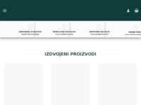 Frontpage screenshot for site: Natura-Vita Zagreb (http://www.naturavita.hr)