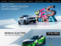 Frontpage screenshot for site: Auto Šatrak - ovlašteni Opel partner (http://www.satrak.hr)