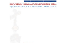 Frontpage screenshot for site: VSNM općine Darda (http://www.vsnmod.hr)