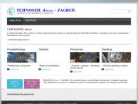 Frontpage screenshot for site: Tehnostil d.o.o. - Zagreb (http://www.tehnostil.hr)