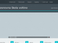 Frontpage screenshot for site: (http://www.os-voltino.hr)