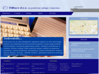 Frontpage screenshot for site: Dilbaco d.o.o. za poslovne usluge i trgovinu (http://www.dilbaco.hr)