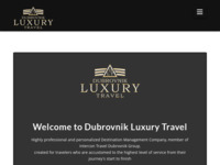 Frontpage screenshot for site: Luksuzni Turizam Dubrovnik (http://www.dubrovnikluxurytravel.com)
