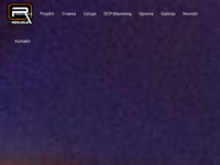 Frontpage screenshot for site: Rezolucija - najam audio – video opreme i tehnička podrška (http://rezolucija.hr)