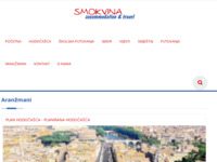 Frontpage screenshot for site: (http://www.smokvina.com)