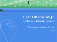 Frontpage screenshot for site: (http://cep-oroslavje.hr)