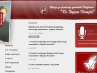 Frontpage screenshot for site: (http://udruga-drstjepankranjcic.hr)