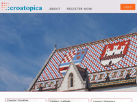 Frontpage screenshot for site: Croatopica - Nauči više o Hrvatskoj (http://croatopica.net)