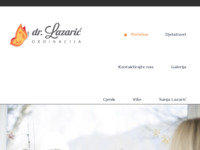 Frontpage screenshot for site: Ordinacija dr. Lazaric (http://www.ordinacija-dr-lazaric.hr)
