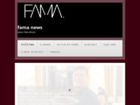 Frontpage screenshot for site: (http://www.fama.com.hr)