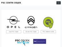 Frontpage screenshot for site: PSC Osijek (http://www.psc-osijek.hr)
