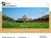 Frontpage screenshot for site: (http://www.hukreditneunije.hr)