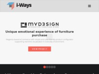 Frontpage screenshot for site: i-Ways (http://www.i-ways.hr)