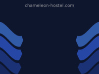 Frontpage screenshot for site: (http://chameleon-hostel.com/)