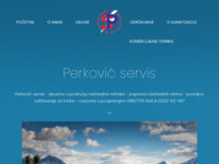 Frontpage screenshot for site: Perković servis (http://perkovic-servis.hr)