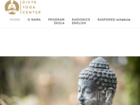 Frontpage screenshot for site: Yoga Zagreb (http://www.yogazagreb.com)