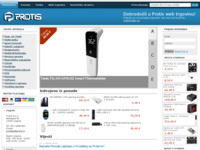Frontpage screenshot for site: Protis (http://www.protis.hr)