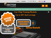 Frontpage screenshot for site: Vector MotorTuning (http://vector-tuning.com/)