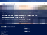 Frontpage screenshot for site: Euroconsulting - dioničko društvo za pružanje usluga poslovnog savjetovanja (http://www.euroconsulting.hr)