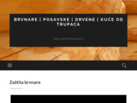 Frontpage screenshot for site: Blog o drvenim kućama (http://drvenekuce.wordpress.com/)