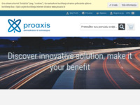 Frontpage screenshot for site: Proaxis d.o.o. (http://www.proaxis.hr)