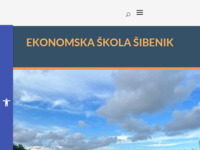 Frontpage screenshot for site: (http://ss-ekonomska-si.skole.hr/)