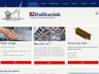 Frontpage screenshot for site: (http://www.italikacink.hr/hr/)