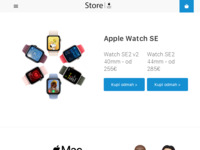 Frontpage screenshot for site: Store Apple Premium Reseller (http://www.store.com.hr)