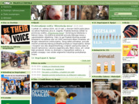 Frontpage screenshot for site: Prijatelji životinja (http://prijatelji-zivotinja.hr)