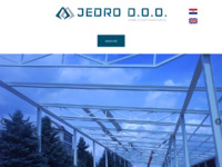Frontpage screenshot for site: Jedro d.o.o. (http://www.jedro.hr)