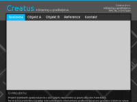 Frontpage screenshot for site: (http://www.creatus.hr)