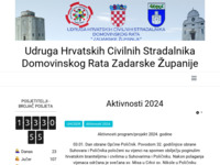 Slika naslovnice sjedišta: UHCSDR -Zadarske županije (http://www.uhcsdr.hr)