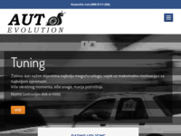 Frontpage screenshot for site: (http://www.autoevolution.hr)