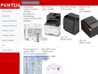 Frontpage screenshot for site: (http://www.puntijar.hr)