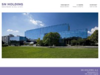 Frontpage screenshot for site: SN Holding d.d. (http://www.snholding.hr)