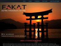 Frontpage screenshot for site: Fakat oštre škare (http://frizerske-skare.com/)