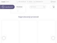 Frontpage screenshot for site: Lacković d.o.o. (http://www.lackovic.hr)