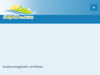 Frontpage screenshot for site: (http://energootok.hr/)
