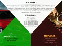 Frontpage screenshot for site: Fraro d.o.o. (http://fraro.hr)