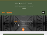 Frontpage screenshot for site: Croadria Hosting (http://www.croadria.hr)