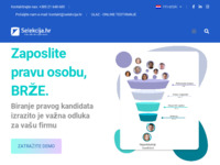 Frontpage screenshot for site: Selekcija - Psihološka procjena i odabir kadrova (http://selekcija.hr)