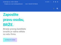 Frontpage screenshot for site: Selekcija - Psihološka procjena i odabir kadrova (http://selekcija.hr)