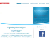 Frontpage screenshot for site: Vodomjeri - Zagreb (http://vodomjeri.com)