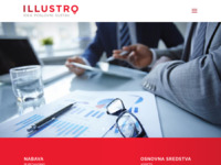 Frontpage screenshot for site: (http://www.illustro.hr)