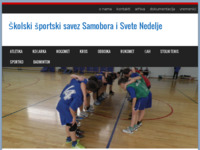 Frontpage screenshot for site: Školski sportski savez Samobora i Svete Nedelje (http://pubweb.carnet.hr/ssssisn/)