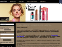 Frontpage screenshot for site: Kameja d.o.o. - zastupnik za Artdeco i Phyris kozmetiku (http://www.kameja.hr)