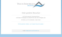 Frontpage screenshot for site: (http://www.kroatien-traumimmobilien.de)